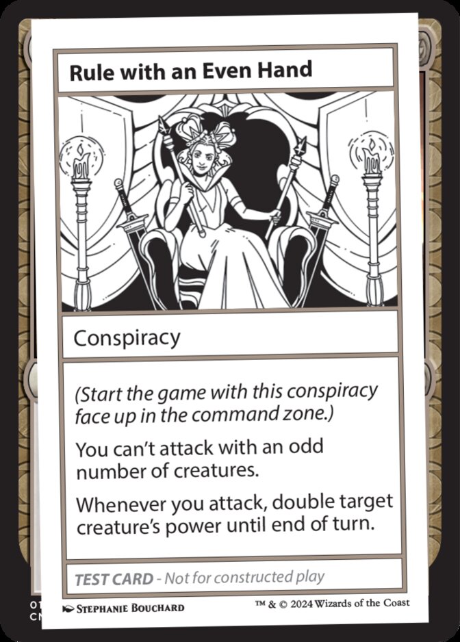 Rule with an Even Hand <Playtest> [MB2]