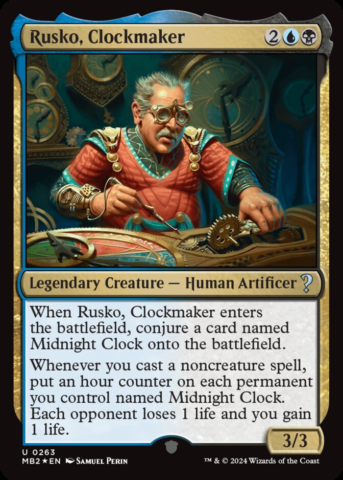 Rusko, Clockmaker <Acorn> [MB2]