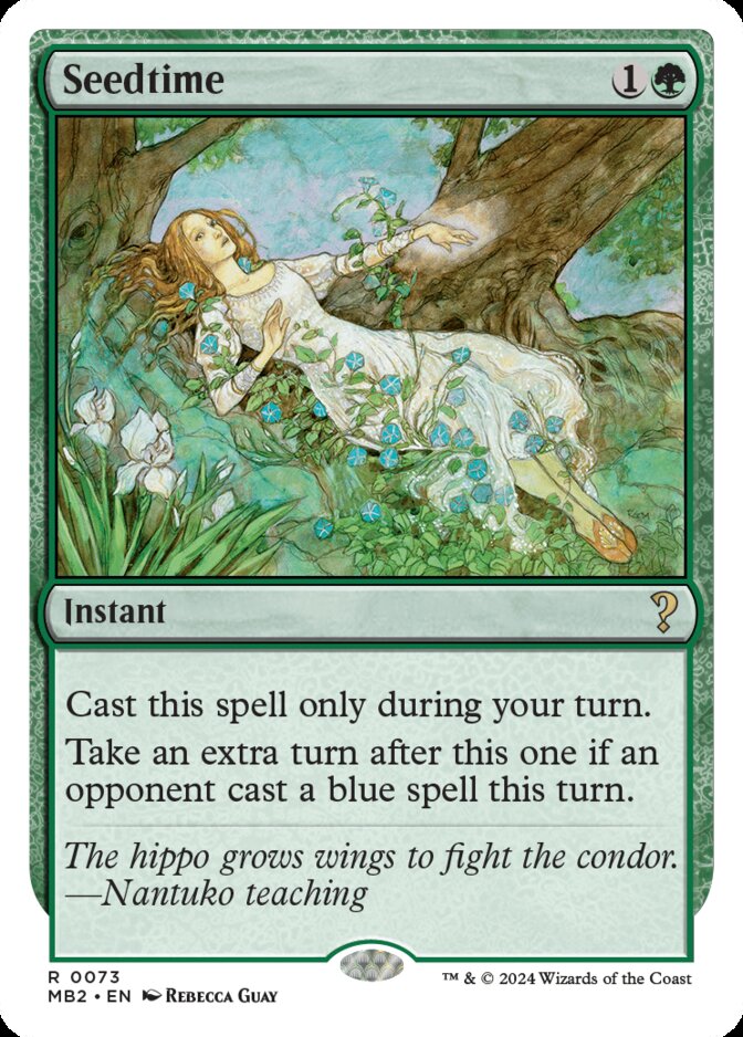 Seedtime <White-Bordered> [MB2]