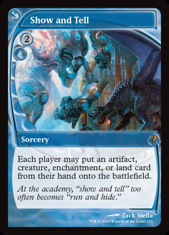 Show and Tell <Futureshifted> [MB2]