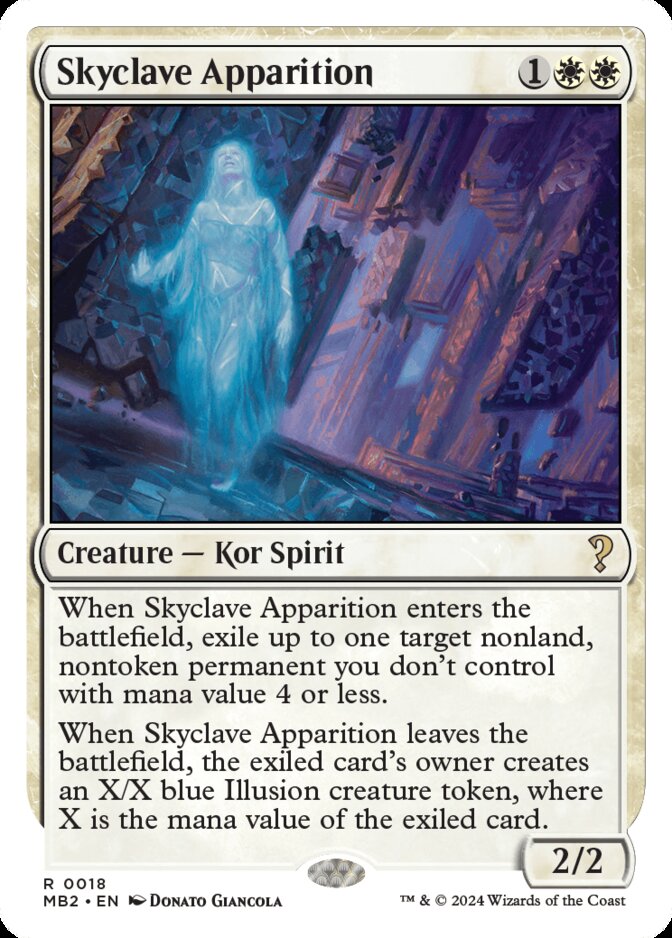 Skyclave Apparition <White-Bordered> [MB2]