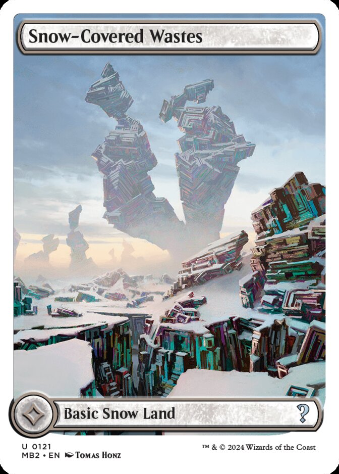 Snow-Covered Wastes <White-Bordered> [MB2]