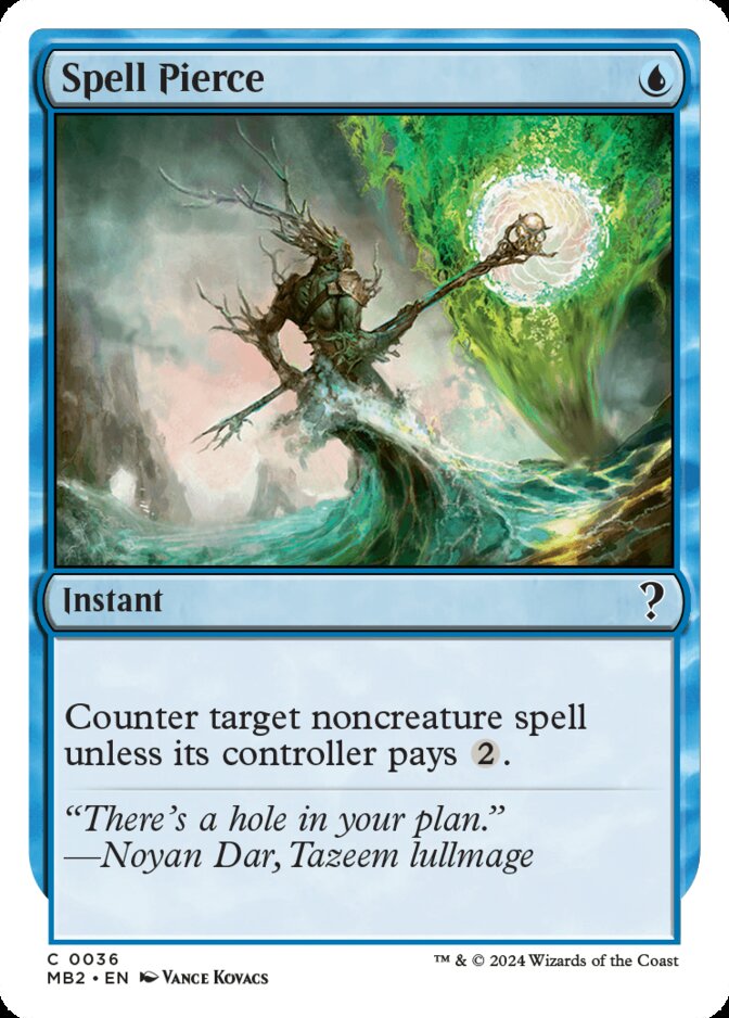 Spell Pierce <White-Bordered> [MB2]