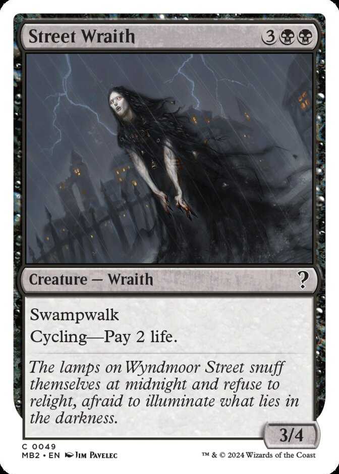 Street Wraith <White-Bordered> [MB2]