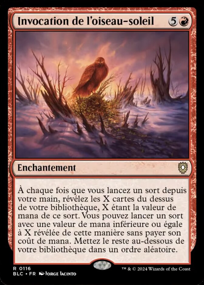 Sunbird's Invocation [BLC]