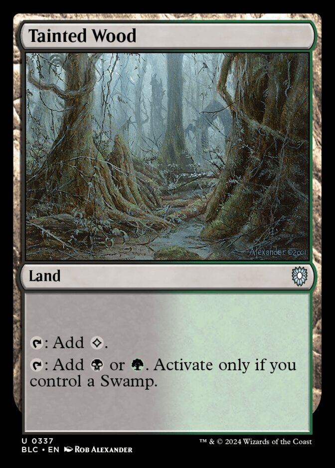 Tainted Wood [BLC]