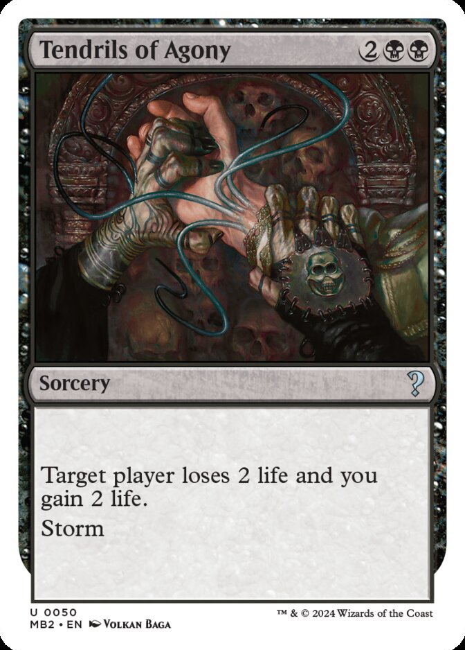 Tendrils of Agony <White-Bordered> [MB2]