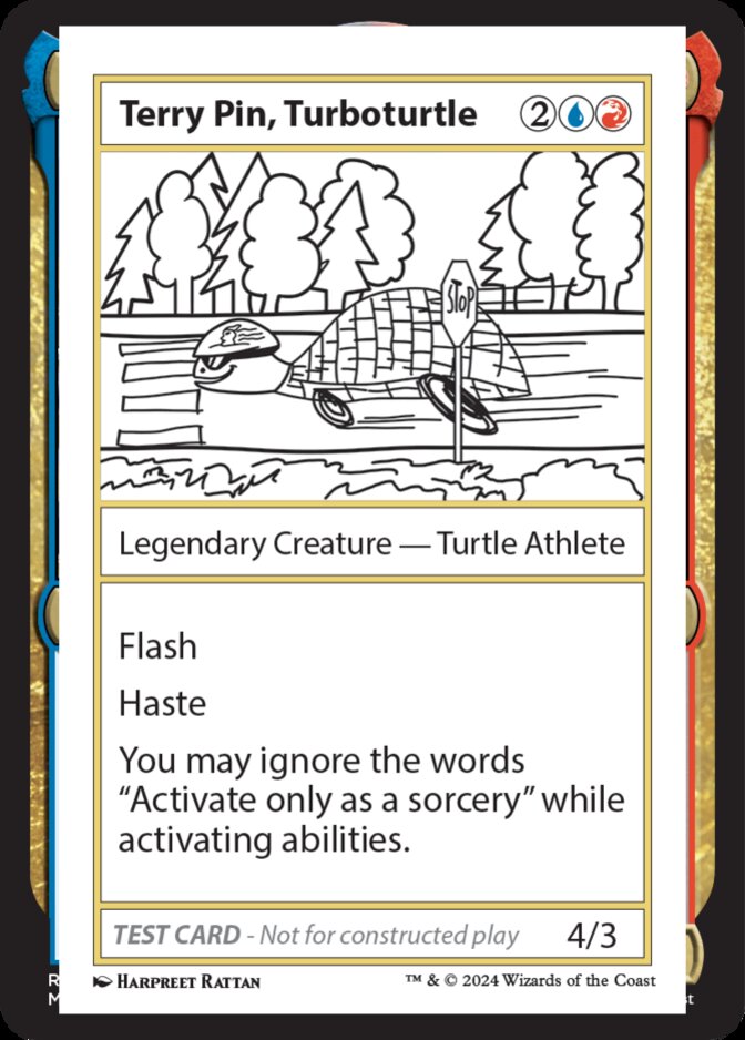 Terry Pin, Turboturtle <Playtest> [MB2]