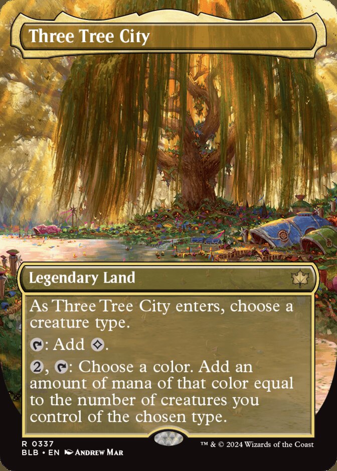 Three Tree City <borderless - Spring> [BLB]