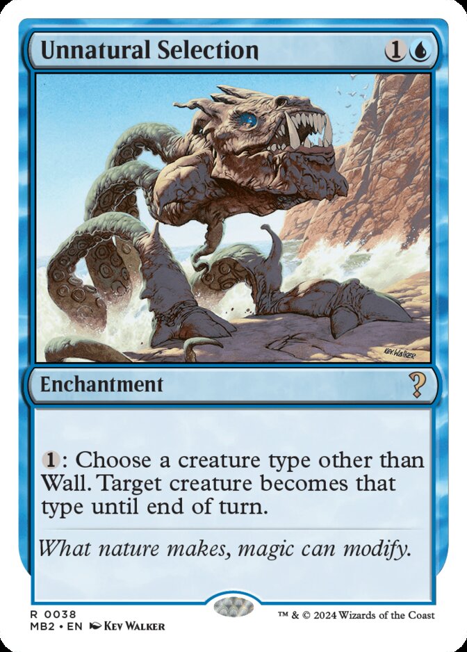 Unnatural Selection <White-Bordered> [MB2]