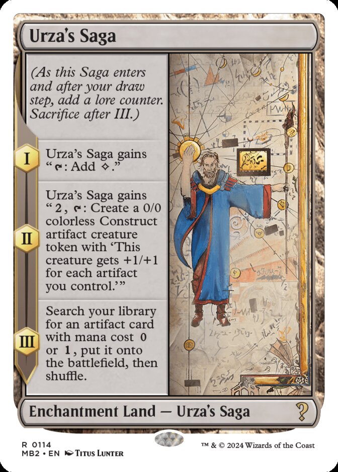 Urza's Saga <White-Bordered> [MB2]