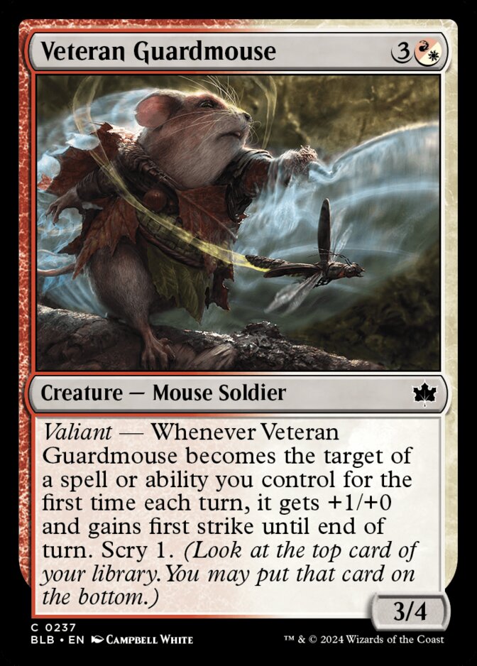 Veteran Guardmouse [BLB]