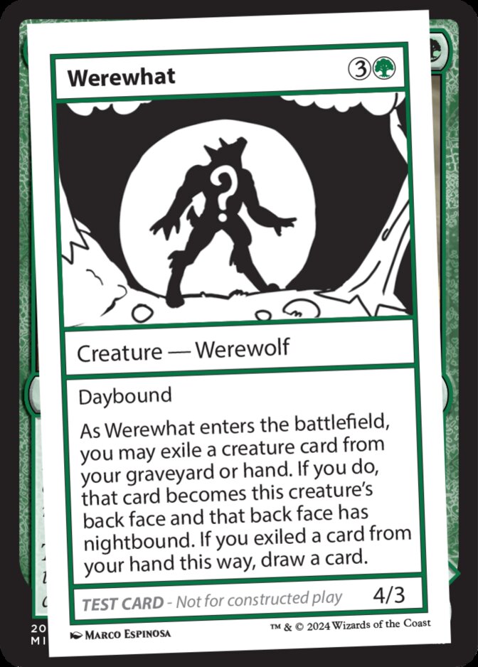 Werewhat <Playtest> [MB2]