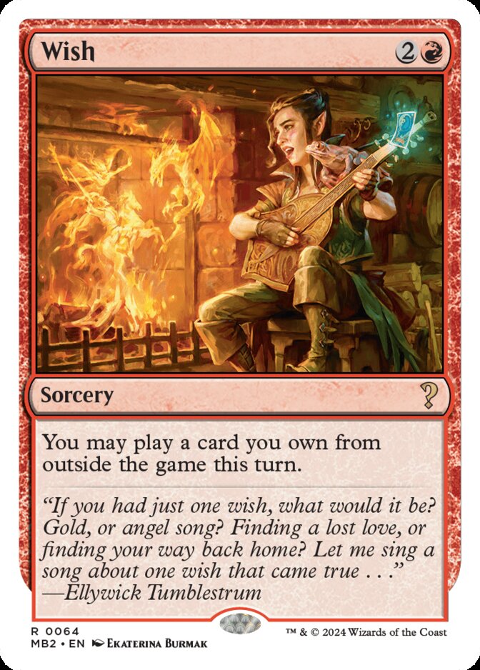 Wish <White-Bordered> [MB2]