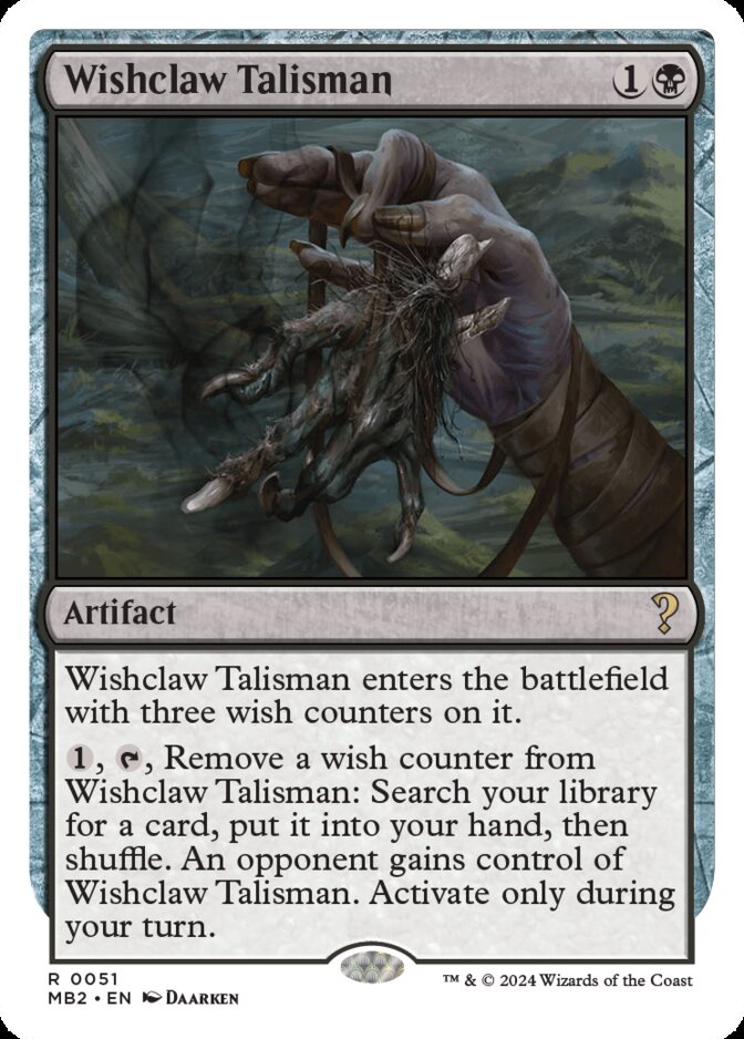 Wishclaw Talisman <White-Bordered> [MB2]